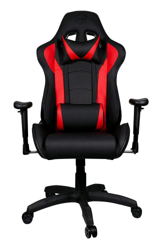 Cooler Master Caliber R1 e' un sedia gaming regolabile con braccioli e cuscini ergonomici